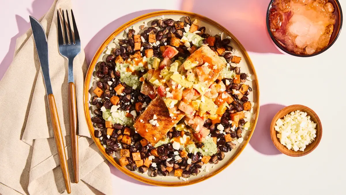 Southwest Spiced Salmon with Mango Salsa