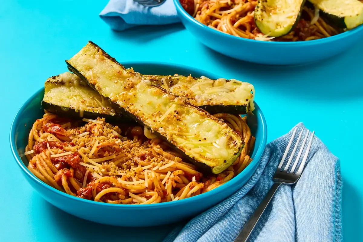 Zucchini Parmesan with Beef