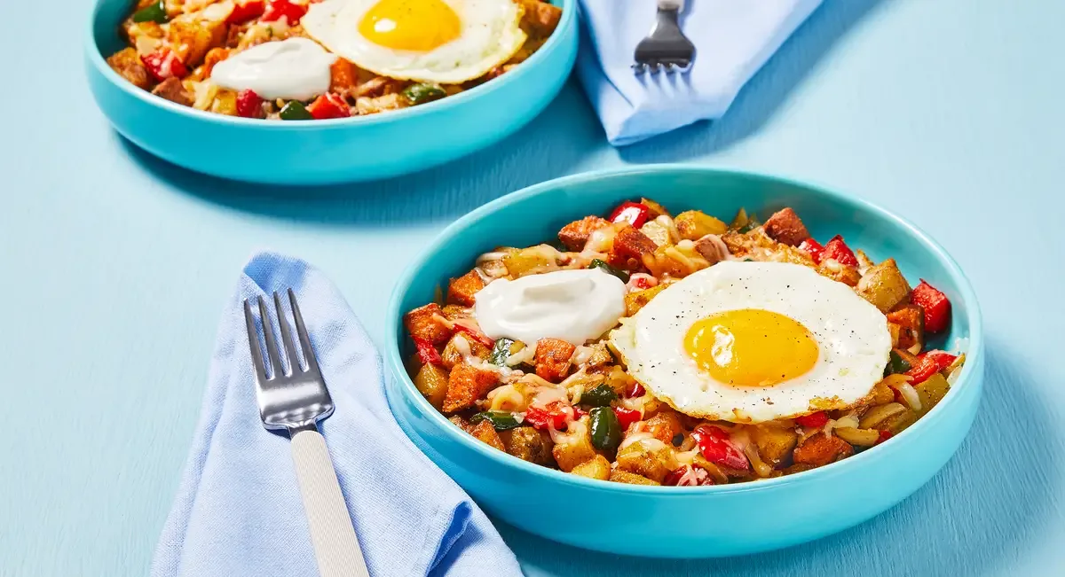 Cheese tastic Southwestern Hash