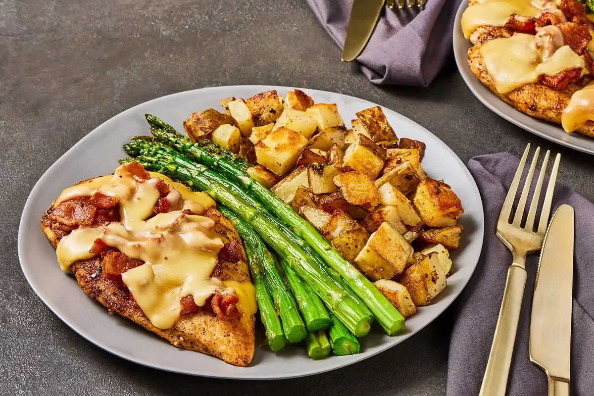 Bacon & Gouda Smothered Chicken