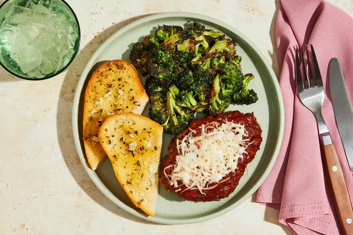 Cheesy Italian Turkey Meatloaves