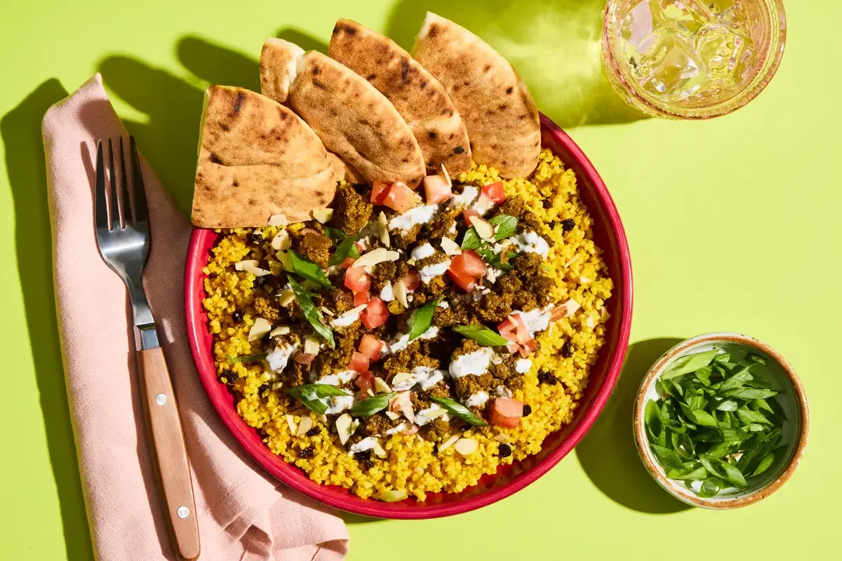 Street Cart Style Turkey Bulgur Bowls