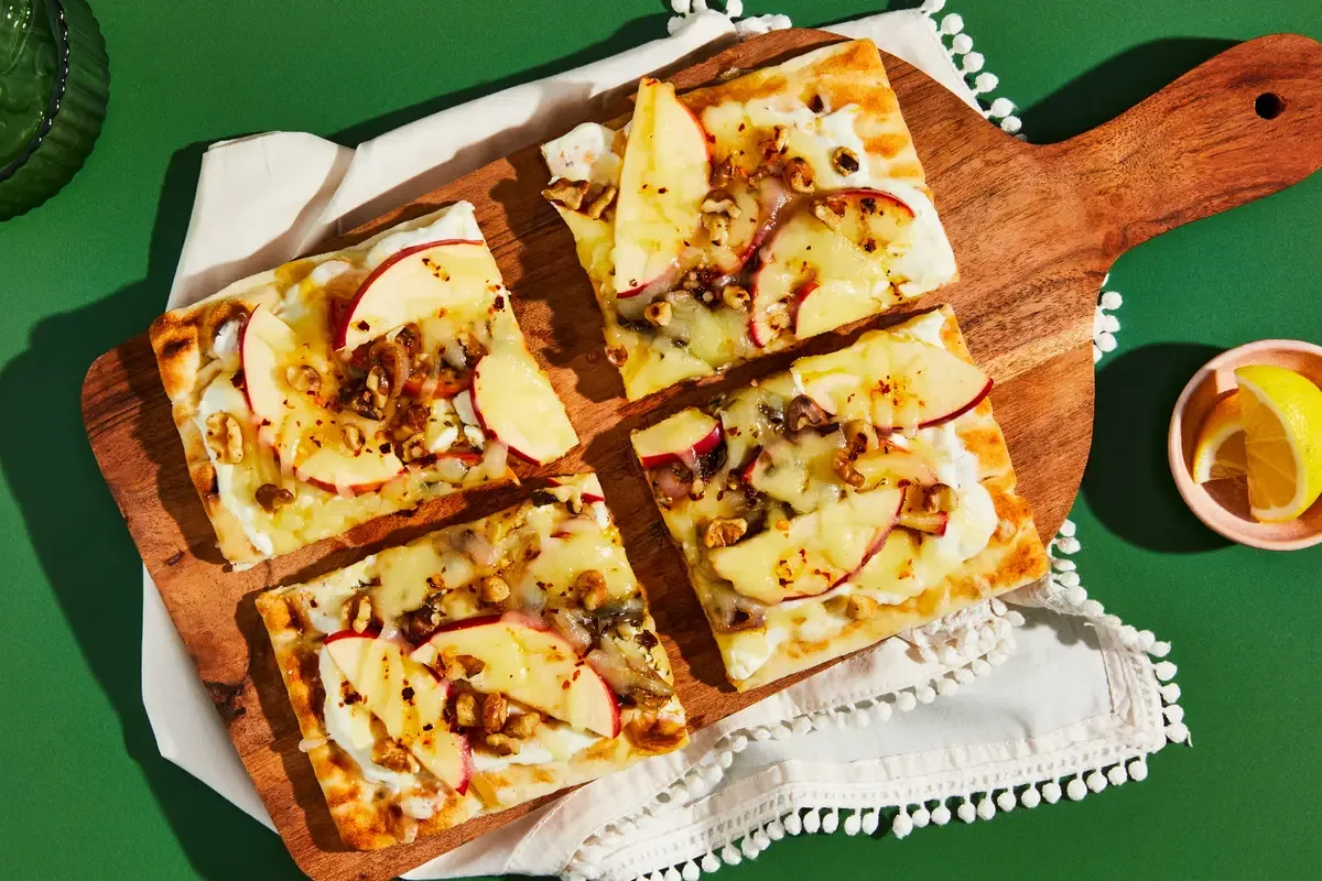 Organic Chicken & Apple Flatbreads
