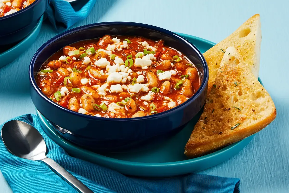 White Bean & Bacon Tomato Stew