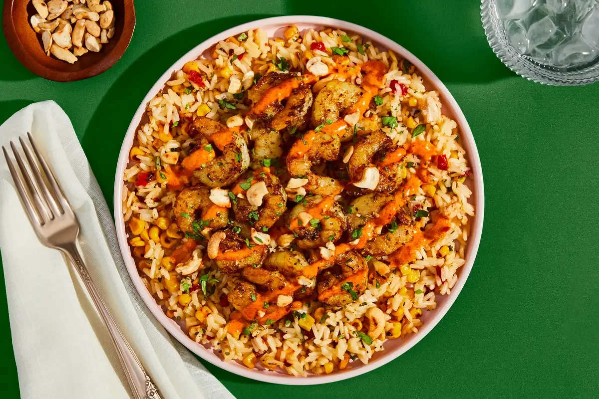 Shrimp Bowls with Chipotle Lime Aїoli