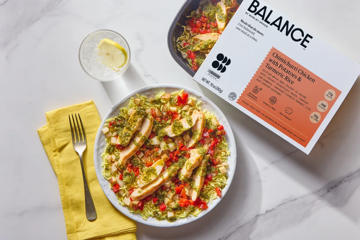 Chimichurri Chicken With Potatoes Turmeric Rice