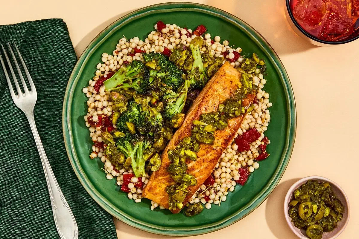 Harissa Chicken & Balsamic Couscous