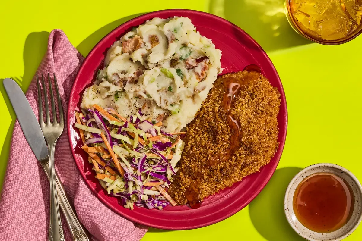 Crispy Organic Chicken with Honey