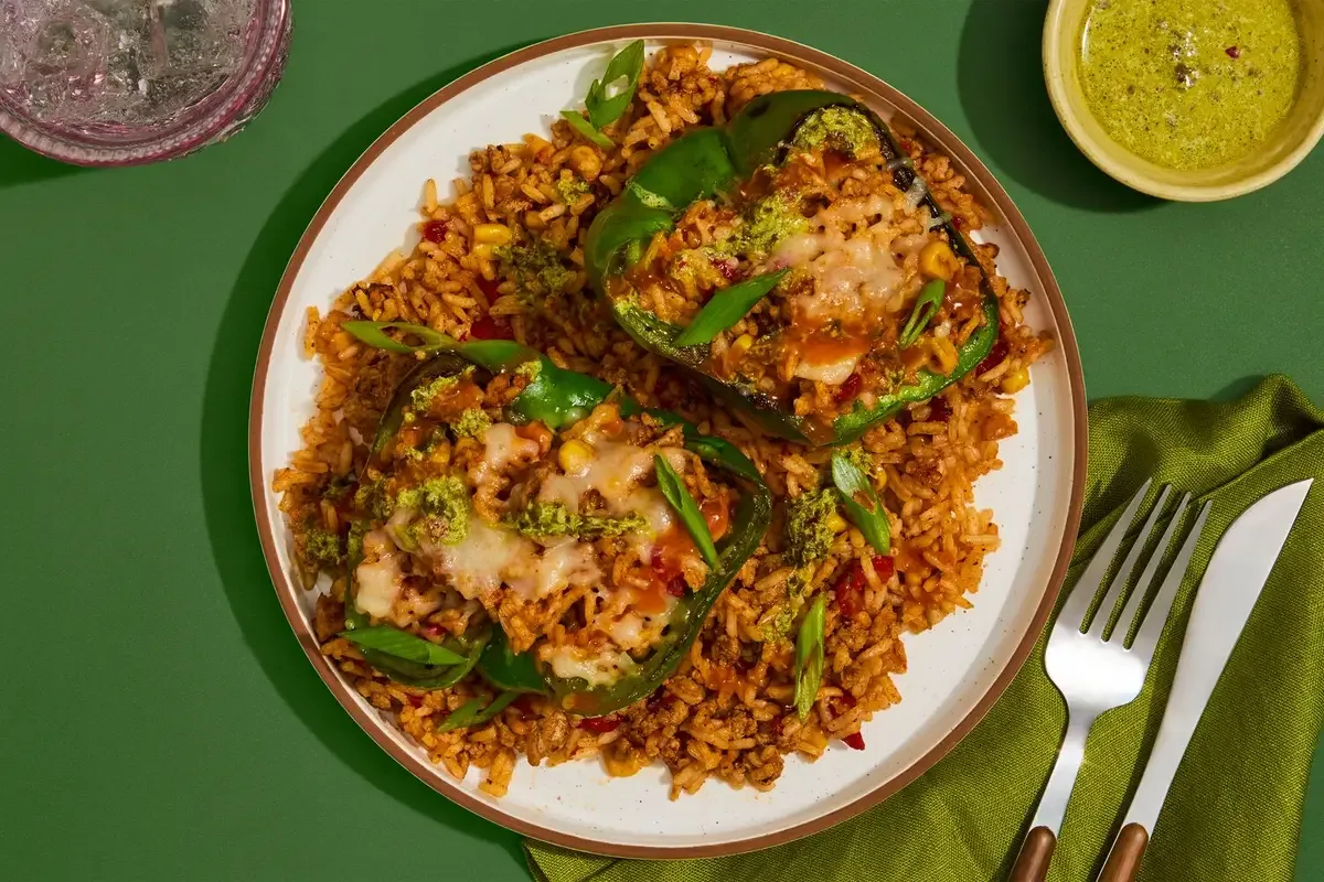 Southwest Organic Turkey Stuffed Peppers