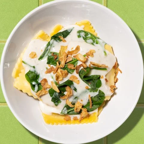 Artichoke Mushroom Ravioli
