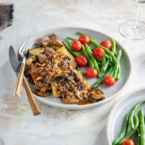Tofu Marsala