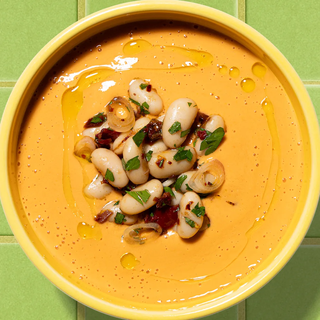 Cherry Tomato Gazpacho