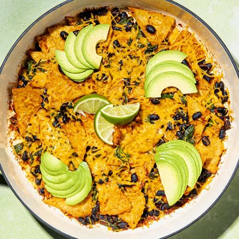 Black Bean Chilaquiles