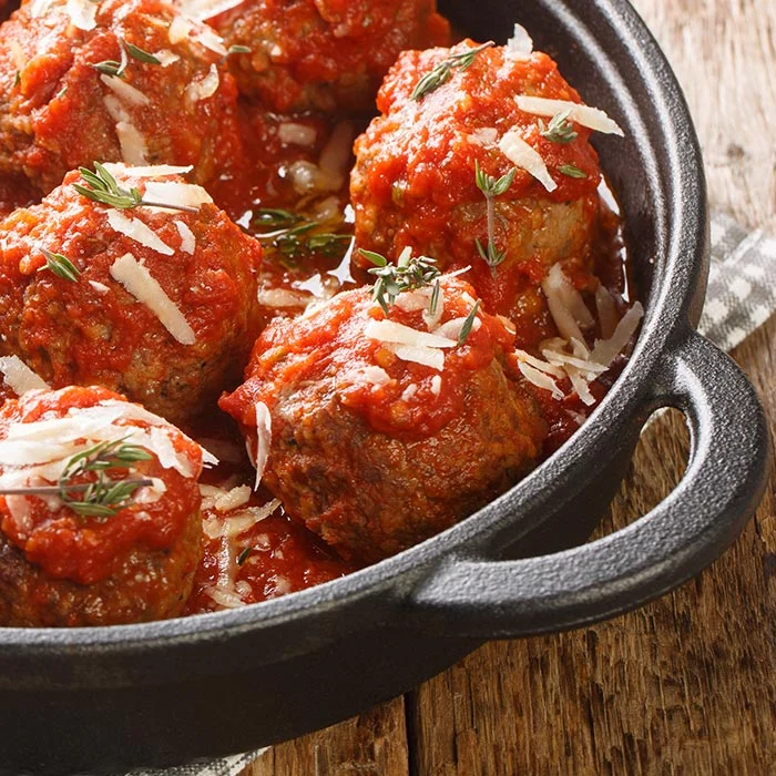 Italian Pork Meatballs