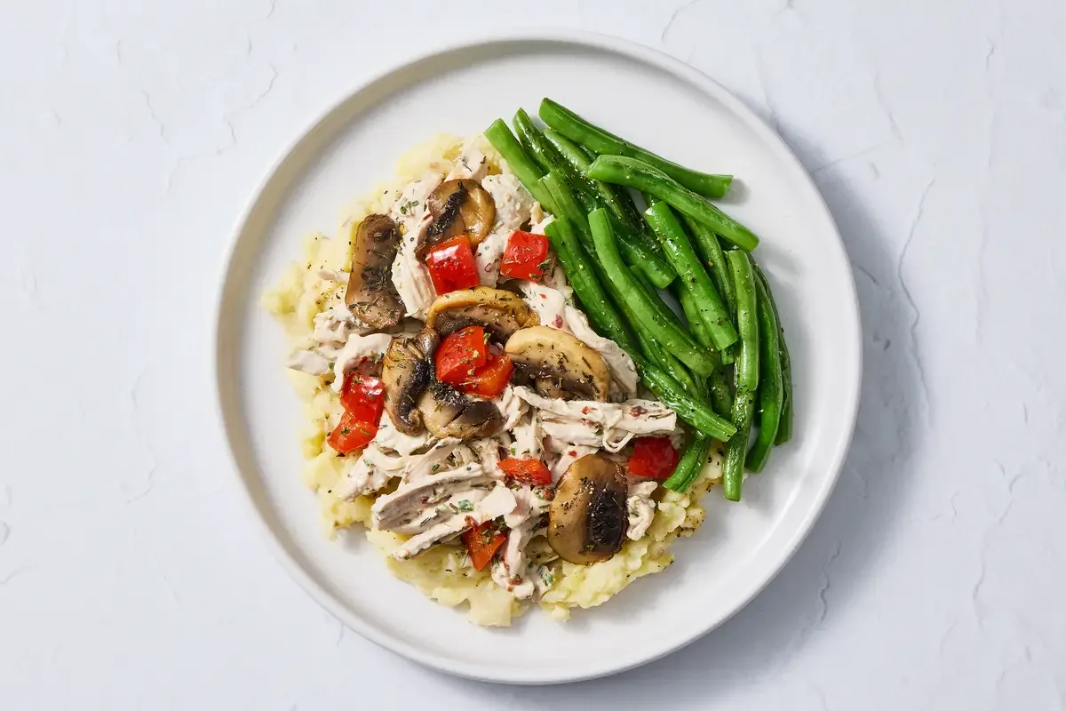 Garlic Cream Chicken Thighs