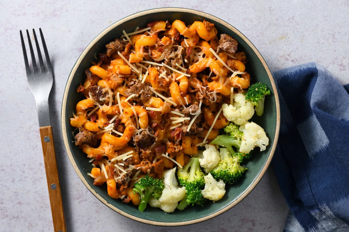 Amatriciana Beef Ragù Cavatappi