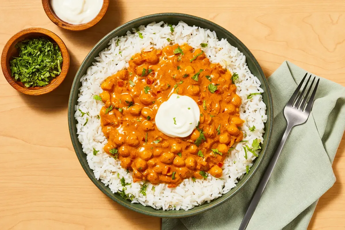 Indian Style Chickpea Coconut Curry