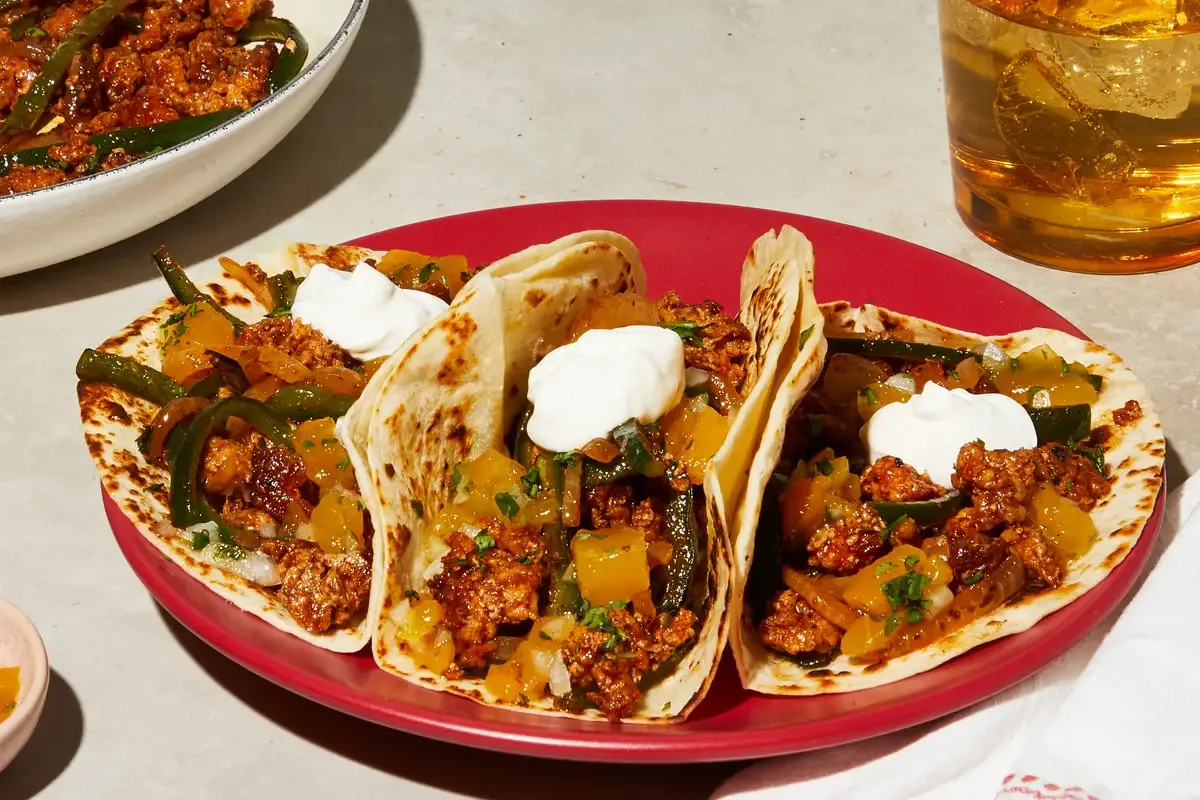 Mango Salsa Bacon Tacos