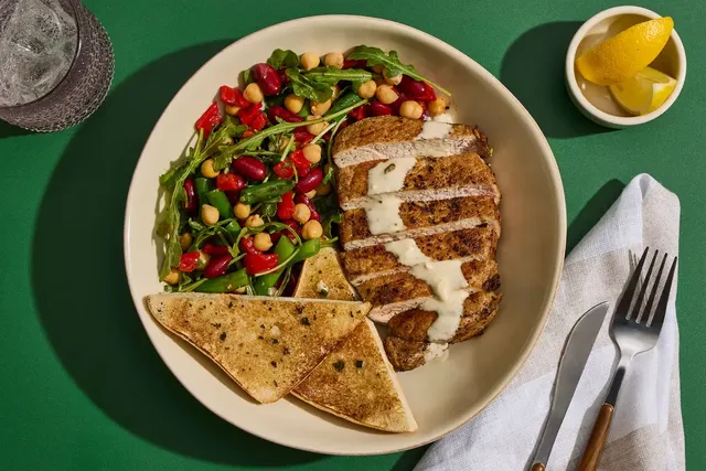 Seared Pork Chops with Lemon Cream Sauce