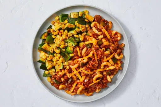 Spicy Southwestern Style Turkey & Macaroni