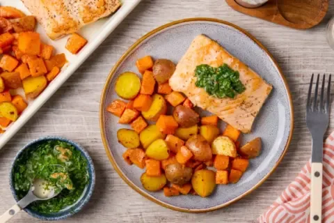 Chimichurri Salmon