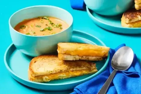 Tomato Soup & Grilled Cheese Dippers