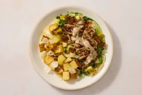 German Style Shredded Beef & Mustard Jus