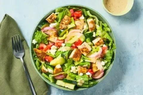 My Big Fat Greek Chicken Salad