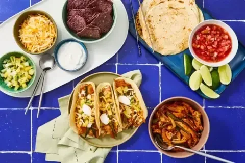 XL Pineapple-Glazed Chicken & Bacon Tacos