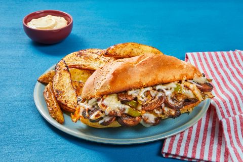 Chicken, Mushroom & Mozz Hoagies