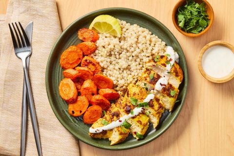 Yogurt Marinated Chicken & Garlic Sauce