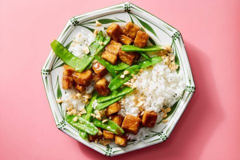 Crispy Maple Tamari Tofu