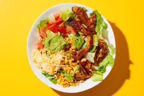 Chicken Taco Salad with Extra Chicken! — Dinnerly Meal Review & Calories