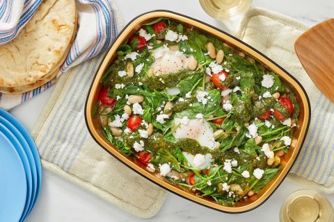 Oven Baked Green Shakshuka