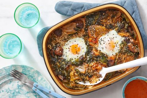 Kimchi Rice & Eggs