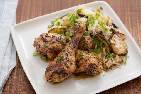 Yuzu Kosho Glazed Chicken Drumsticks