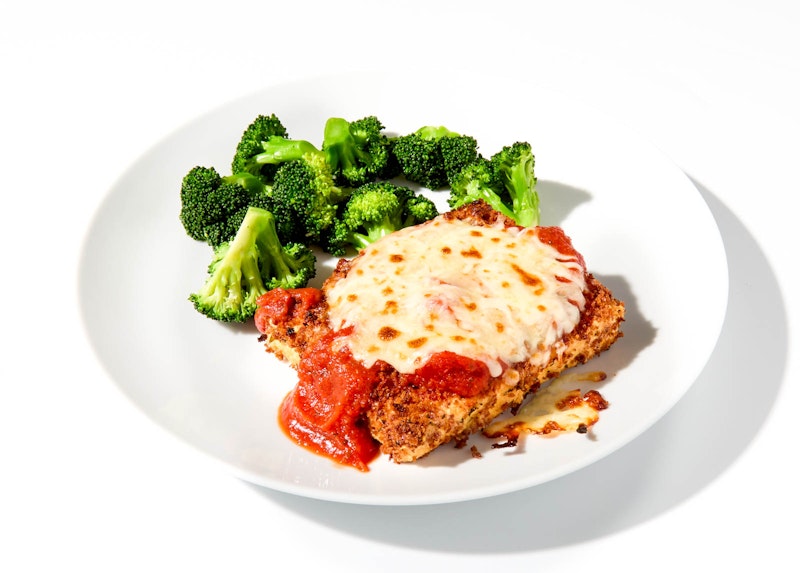 Lean chicken and broccoli plate for protein on GLP-1