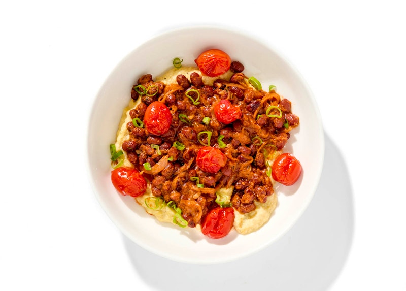 Red Beans & Coconut Polenta