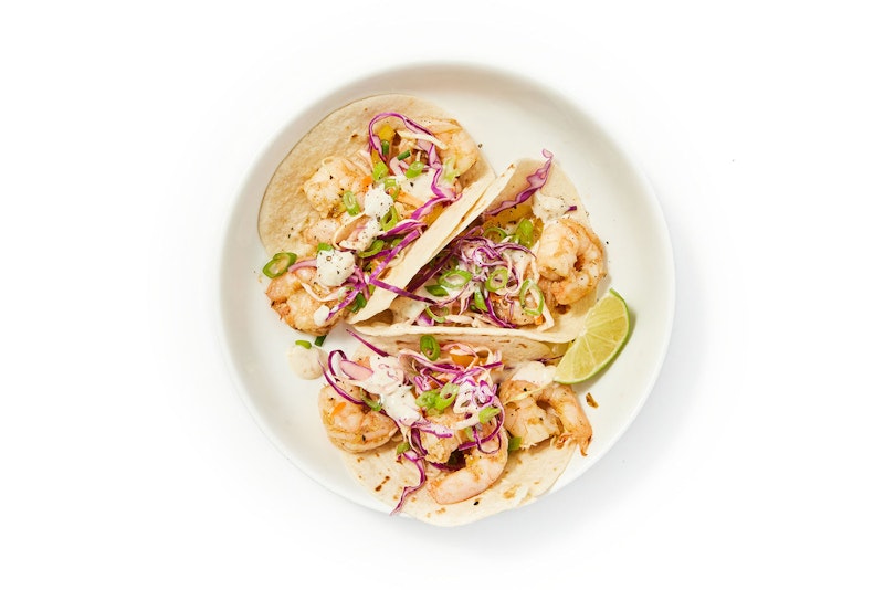 Jerk Shrimp Tacos