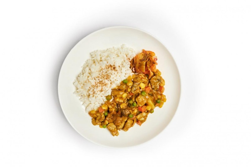 Chicken Thigh & Mushroom Curry
