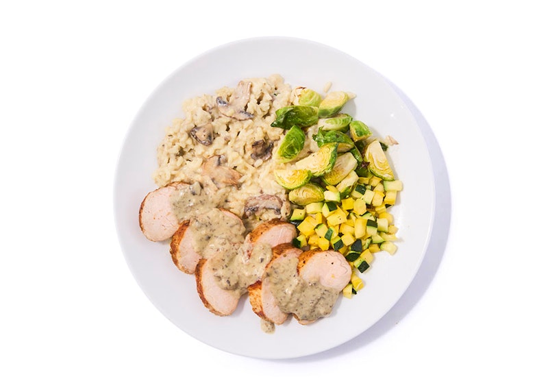 Pork Loin with Mushroom Marsala Sauce