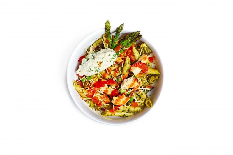 Chicken Pesto Penne with Ricotta