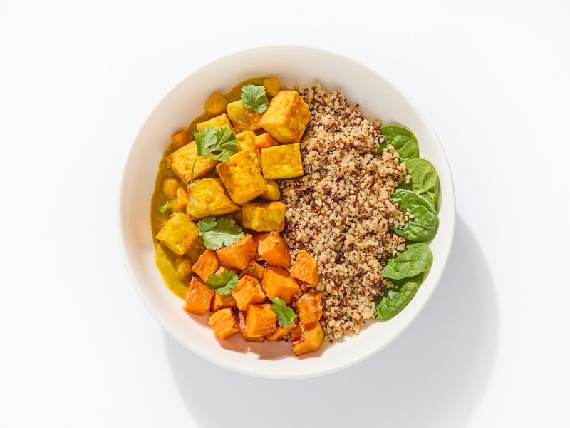 Spicy Tofu Coconut Curry