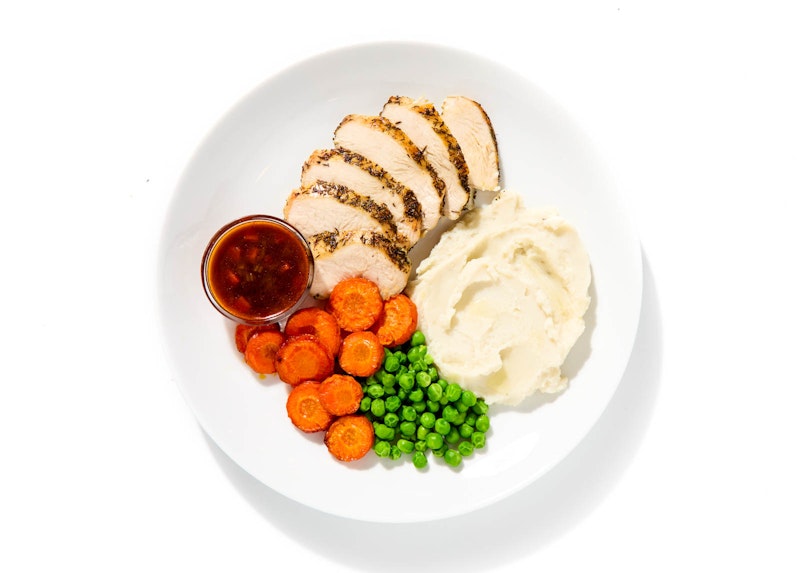 Roasted Chicken & Creamy Mashed Potatoes