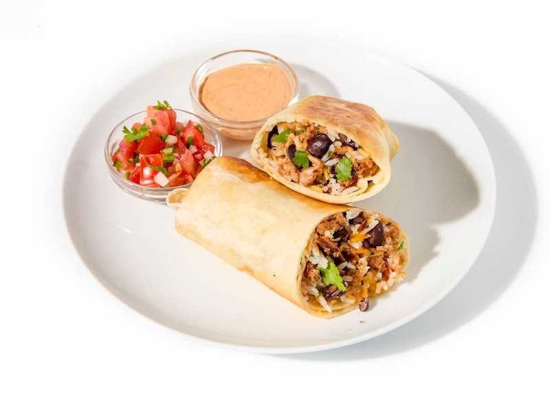 Filipino Pork Adobo Burrito