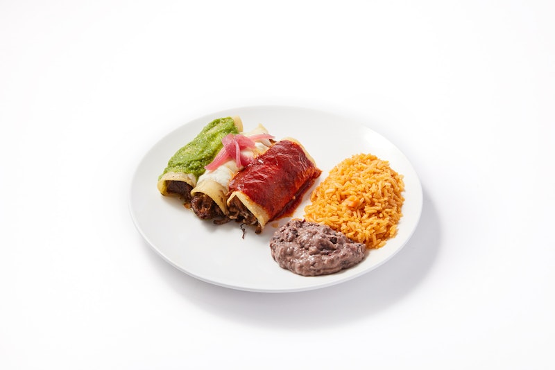 Birria Enchiladas Divorciadas