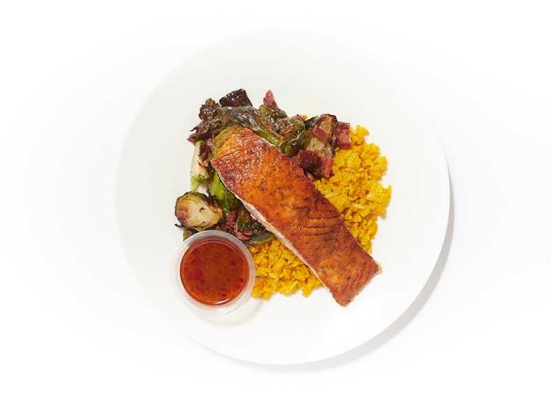 Spiced Hot Honey Salmon