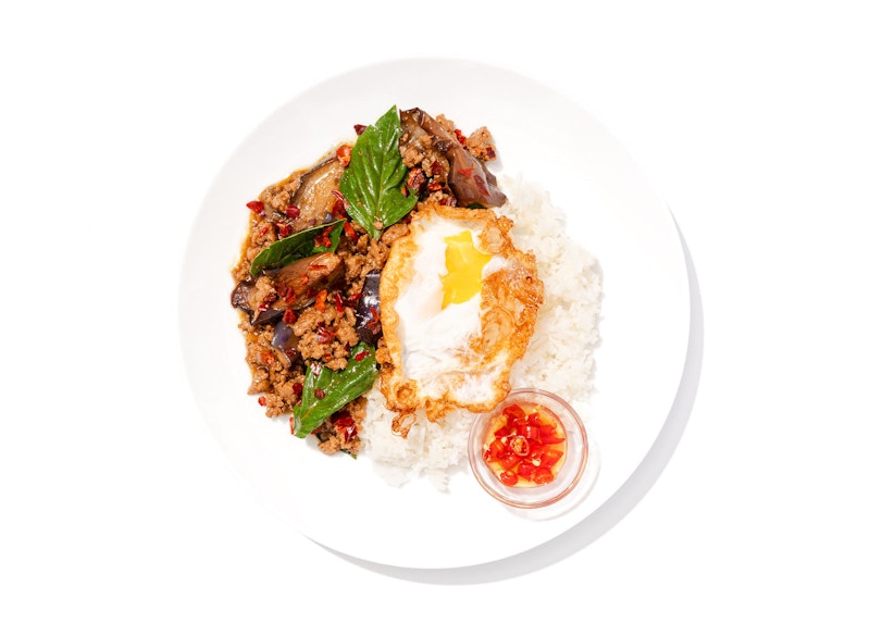 Thai Basil & Pork Stir Fry