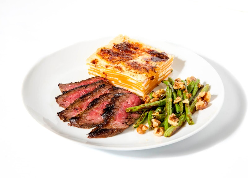 Pan Seared Flank Steak
