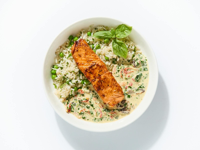 Creamy Salmon alla Toscana